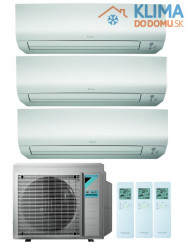 Multisplit DAIKIN (3,5 / 2,5 / 2,5 kW) Perfera + Perfera -  FTXM35N/FTXM25N/FTXM25N + 3MXM52N